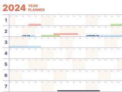 2024 연간 플래너 PDF 공유