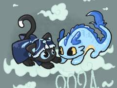 갑진년 청룡의 해 2024년 1월 배경화면 공유