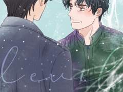 주원동식 <눈 내리는 저녁 숲가에 서서>