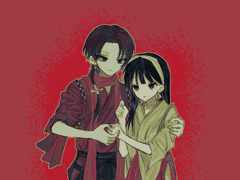 반신 러프 커미션