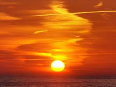 아침노을도 저녁노을도 없는 거야