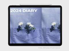 굿노트 2024 날짜형 + 만년형 다이어리: 2024 다이어리