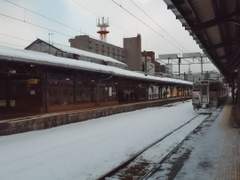 일본 오타루| JR 오타루역 전철