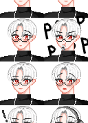 리카이 초상화, 캐릭터 리텍