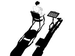 더데빌 낙서……