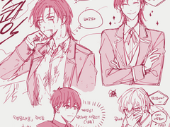 백망되 낙서 모음(feat.알케)