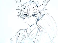 2024년 새해 맞이 청명이 팬아트