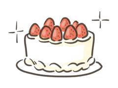 조금 씁쓸했던 연말 케이크