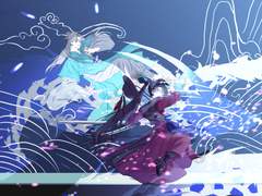 청룡의 해 쌍존 배경화면