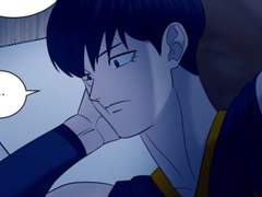 [가비지타임 드림] 키스하다가 힘들어서 살짝 뒤로 빼버렸다.