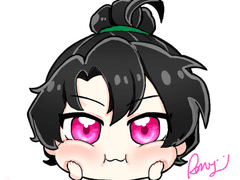 화산귀환 비공식 볼 빵실 아크릴키링 & 그립톡 유료도안