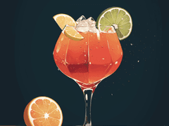 이거 마시면 우주가는거다 일러스트