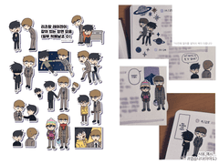 리츠랑 레이겐이 같이 있는 장면 모음 스티커