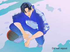 겨울쿨톤 준수를 그려보자