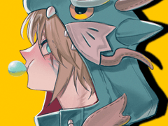 용용이 두상 반고정 커미션