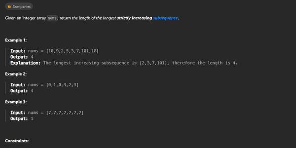 [2024.01.05] 300. Longest Increasing Subsequence: 마코의 프로그래밍 바다