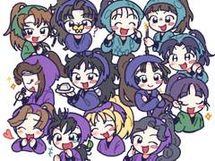 닌타마 SD 스티커 도안 공유