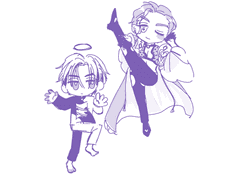 카리스마 그림 백업 후미텐 위주