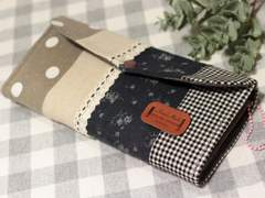 핸드메이드 패치워크 장지갑