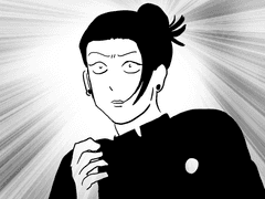 개가 된 하이바라와 그냥 고죠