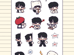 2024 형원 생일 굿노트 스티커 배포