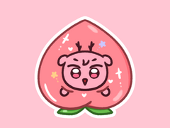 주문하신 뽕숭아 나왔습니다🍑