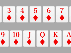 텍사스 홀덤 카드의 서열