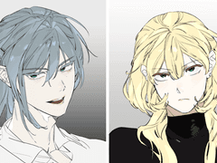 단색 두상 커미션