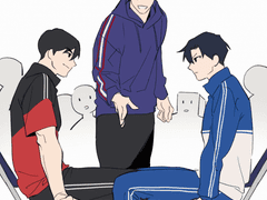 이번엔 허벅지 씨름이다