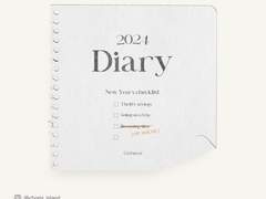 CHOMI│ios 2024 다이어리 카카오톡 테마 - 아이폰