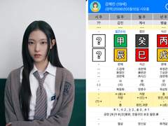 [뉴진스] 해린 사주_사술원진과 천라지망