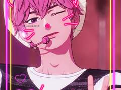 플레이브 밤비 포카 도안