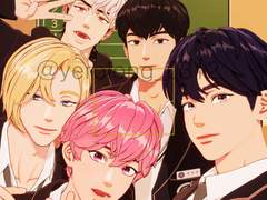 플레이브 단체 포카