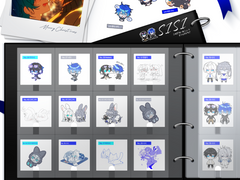 빵스티커 포토북 페어틀