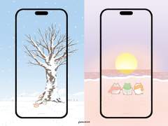 겨울 햄스터 배경화면 공유!