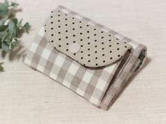 핸드메이드 앞뒤포켓 지갑