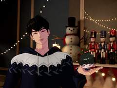 너 손 위에 그거뭐야?