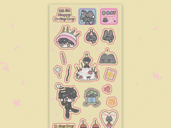 🎂 종수 생일 스티커 도안 공유