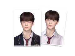 더보이즈 현재 한림예고 증명사진 도안