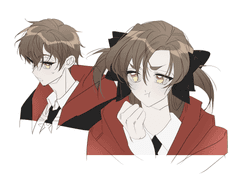 러프 단색 커미션