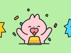 굿노트 스티커 - 생일 축하🥳🥳🥳