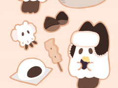 [냐고] 얌얌하고 있냐고!