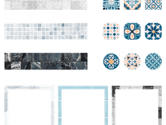 타일 텍스처 스티커