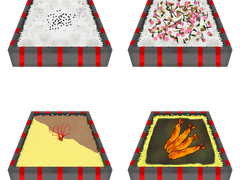 누군가로 나중에 활용할지도 모르는 도시락 4종