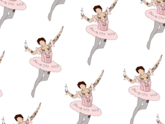 해리 스타일스 발레 도안