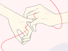 시리게 엇갈린,붉은 실의 길이는 01