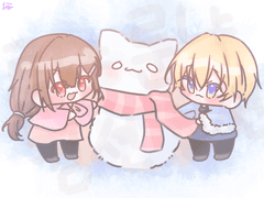 뽀쨕 겨울 커미션