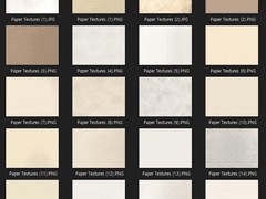 쵸초고화질 종이 질감 텍스처 3개 [Free]+20개