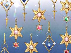 [심플 소재] 어디서나 착! 붙는 더블 스타 귀걸이 A (10종)