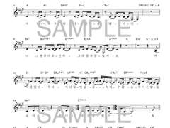 김오뎅 악보제작 커미션 샘플 - 1단 악보